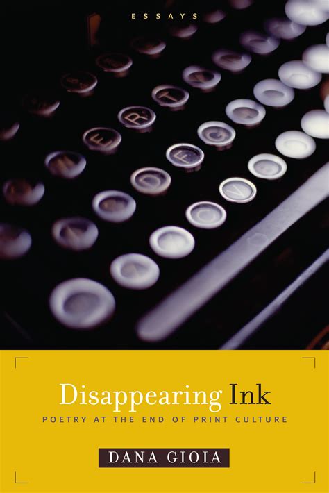 Disappearing Ink | Graywolf Press