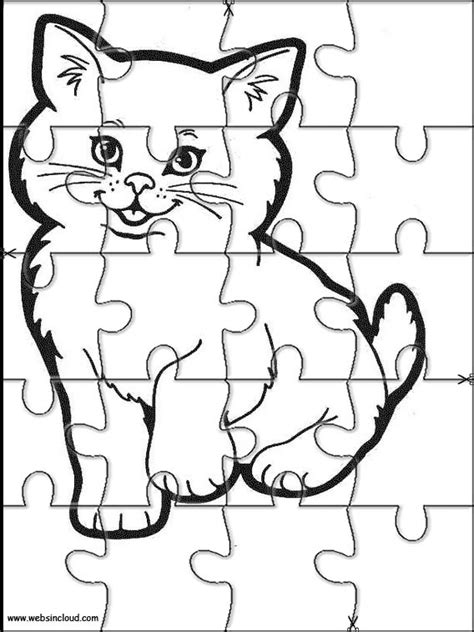 Animals Printable Jigsaw Puzzles to cut out 211