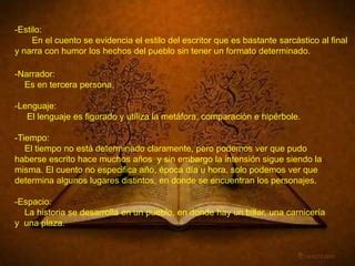 Analisis literario | PPT