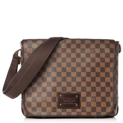 LOUIS VUITTON Damier Ebene Brooklyn MM 264252