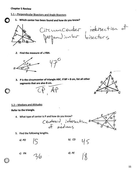 Mr. Suominen's Math Homepage: Geometry Practice Final Answers