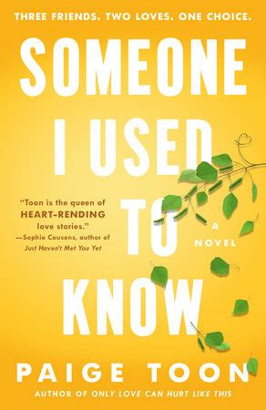 Someone I Used to Know by Paige Toon: 9780593715598 | PenguinRandomHouse.com: Books