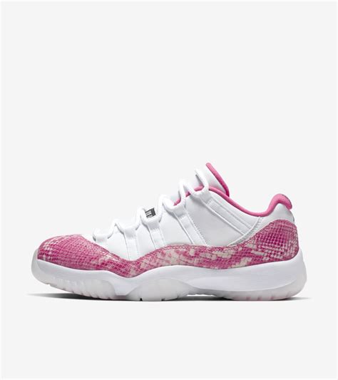 Women’s Air Jordan XI Low 'White / Pink' Release Date. Nike SNKRS