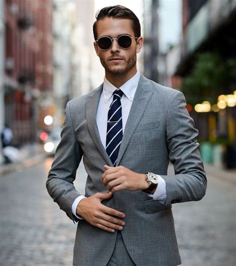 15+ What Color Dress Shirt To Go With Gray Suit | Mens outfits, Gray ...