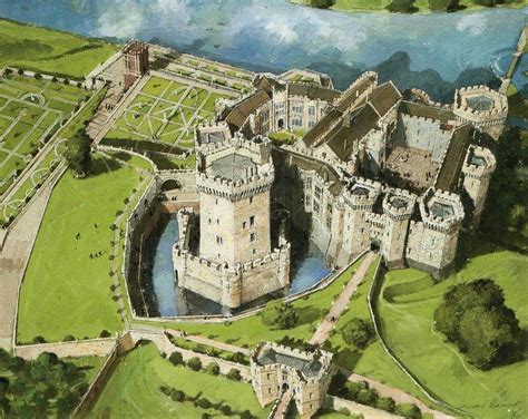 Raglan - castle - Ancient and medieval architecture in 2024 | Medieval castle layout, Castle ...