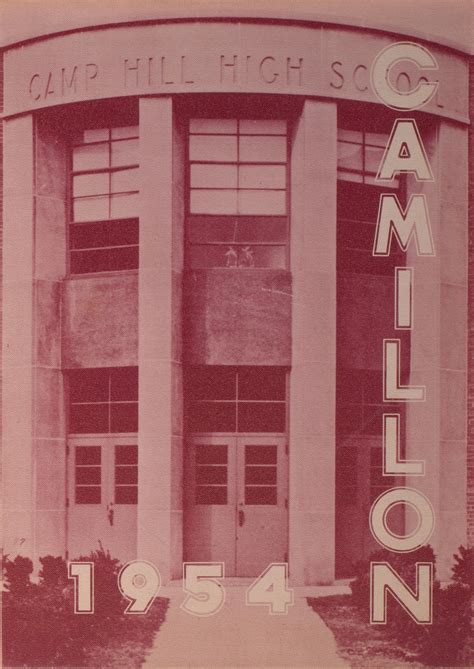 1954 yearbook from Camp Hill High School from Camp hill, Pennsylvania for sale