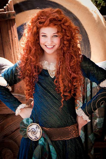 Merida in Disneyland - Brave Photo (31466760) - Fanpop