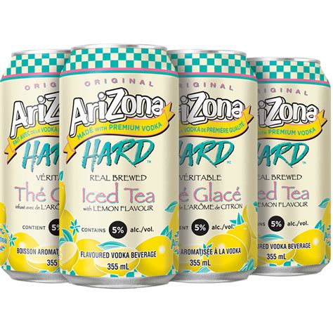 Arizona Hard Lemon Iced Tea 6 Cans > Coolers > Parkside Liquor Beer & Wine