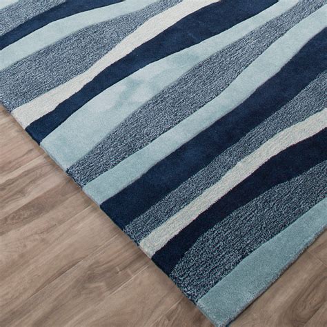 Coastal Tides Area Rug // Blue + Ivory (2' X 3') - Jaipur Rugs - Touch of Modern