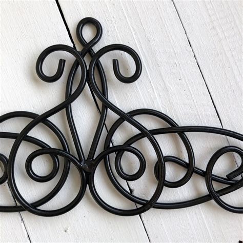 Black Metal Wall Hanging / Metal Wall Decor / Decorative Wall - Etsy