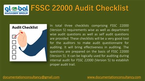 PPT - Presentation on FSSC 22000 Documentation Requirements PowerPoint Presentation - ID:11538612