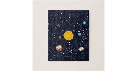 Planets of Solar System Jigsaw Puzzle | Zazzle