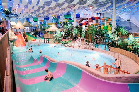 New 102,000 sqft Indoor Waterpark designed by ADG now open at popular Quebec Resort. | Aquatic ...