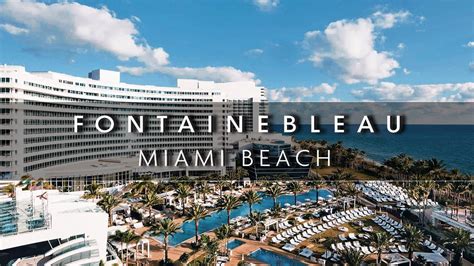 The Fontainebleau Hotel Miami Beach | An In Depth Look Inside - YouTube