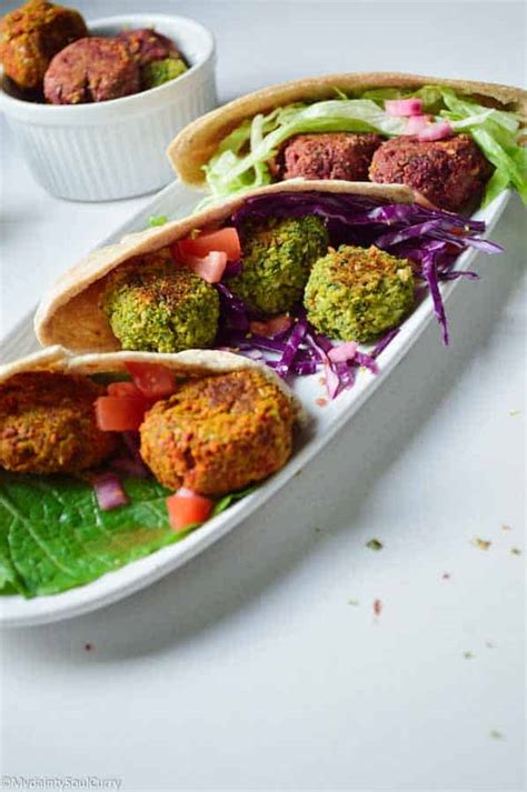 Vegan Rainbow Falafel Wrap Recipe