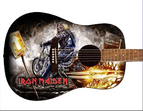 Iron Maiden Custom Guitar - Etsy