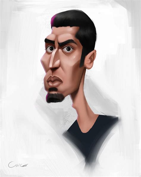 ArtStation - Reza Pishro - Caricature