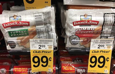 Farmer John Hot Dogs Just $.99, Save 67% - Super Safeway