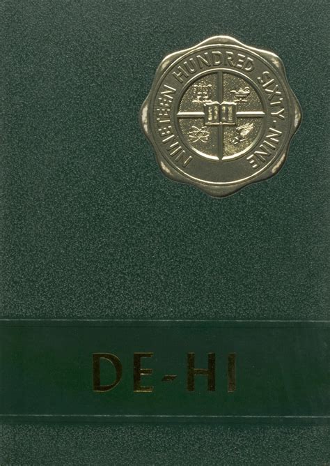 1969 yearbook from Deshler High School from Deshler, Ohio for sale