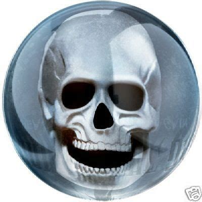 It Came From The (e)Bay: 14lb Ebonite Clear Skull Ball Bowling Ball. NEW!