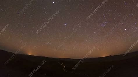 Timelapse of the night sky, Atacama Desert - Stock Video Clip - K003 ...