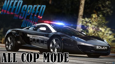 Need for Speed Rivals - All Cop Mode - YouTube