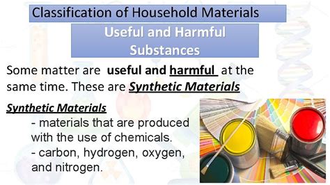 Recognizing Useful and Harmful Materials Everything around us