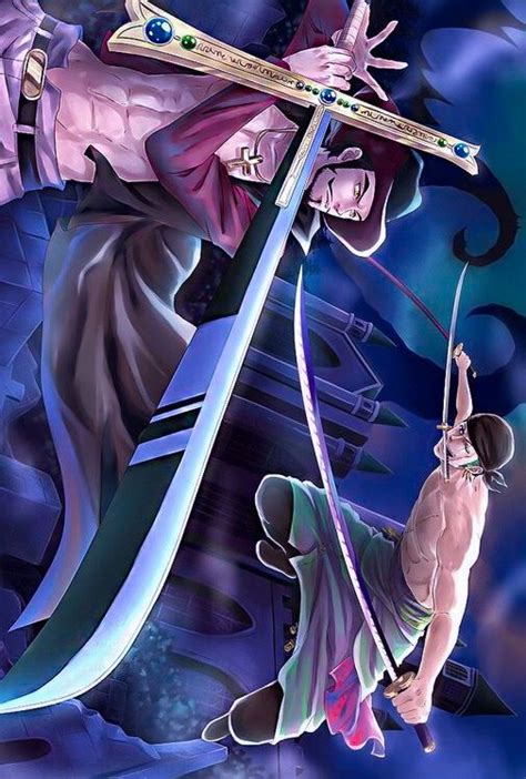 Zoro vs Mihawk, End Battle 😤 #onepiece Manga Anime One Piece, The Manga, Wan Pīsu, Strawhats ...