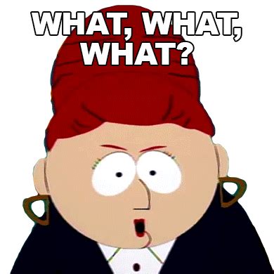 What What What Sheila Broflovski Sticker – What What What Sheila Broflovski South Park ...