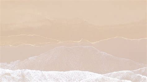 Beach desktop wallpaper, beige HD | Premium Photo - rawpixel