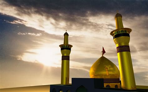 Ya Ali (a.s) aap ki Sarkar: Animated HD Wallpaper of Shrine of Imam ...