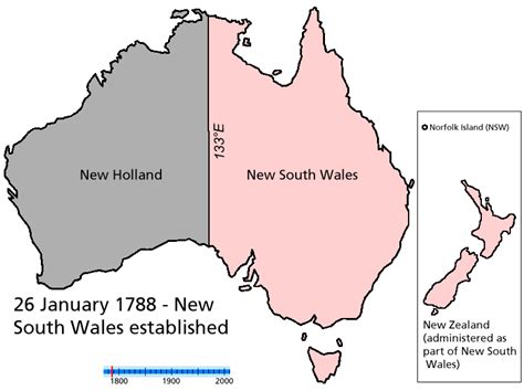 Evolution of Australia's internal borders - Vivid Maps