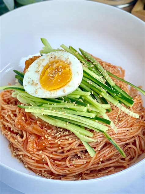 Bibim Guksu (Korean Spicy Cold Noodles)