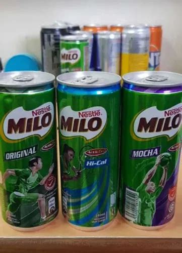 Milo Chocolate Drink Ready To Drink Can Malaysia at Rs 40 | Nestle Milo ...