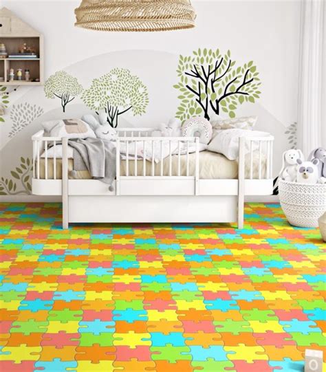 Kids Puzzle Vinyl - Flooring World