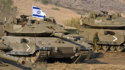 Israel Defence Forces position tanks on Gaza border, issue evacuation ...