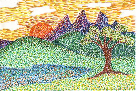 Pointillism Lesson Plans