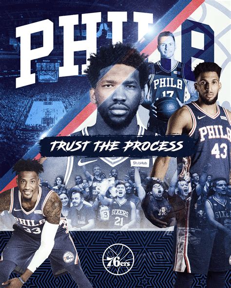 76ers | Trust The Process on Behance