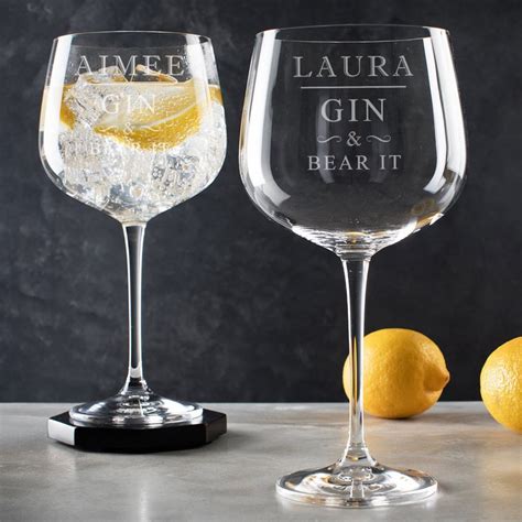 Personalised Gin Goblet / Engraved Gin Balloon / Gin Lovers - Etsy