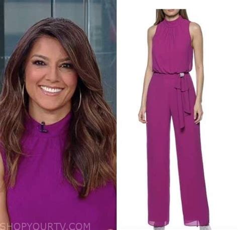 Outnumbered: August 2022 Rachel Campos Duffy's Purple Jumpsuit in 2022 ...