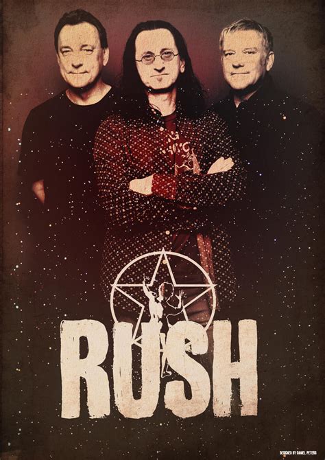 Band Poster: Rush by elcrazy on DeviantArt