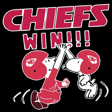 Chiefs Win svg Sport Svg Kansas City Chiefs Snoopy Chiefs | Etsy