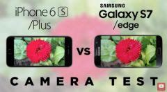 Photo et vidéo : le match iPhone 6s vs Galaxy S7