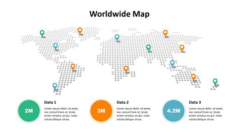 Dotted World Map|Diagram