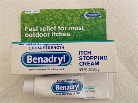 Benadryl Cream