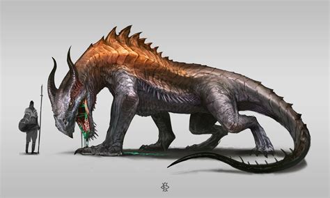 Dragon concept | Fantasy creatures art, Beast creature, Creature design