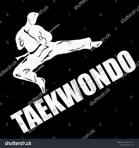 Illustration Taekwondo Kick Sign Logo Icon Stock Illustration 2167301147 | Shutterstock