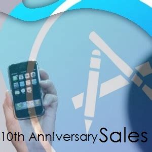 iOS Apps On Sale To Mark 10th iPhone Anniversary