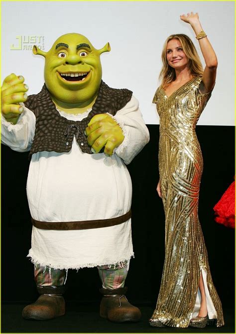 Cameron Diaz in Alexander McQueen at the Japanese premiere of Shrek The Third, 2007