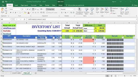 Free Excel Inventory Database Template | Excel templates, Excel, Excel ...